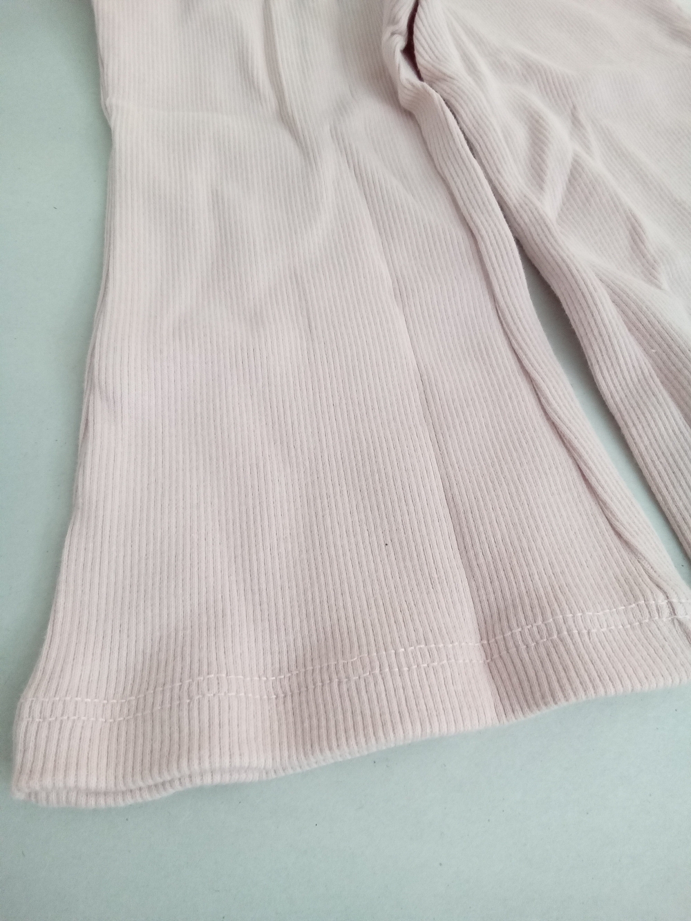 Baby Gap Baby Girls Pink Ribbed Ruffle Top & Flare Pants Set 6-12M NWT - Picture 8 of 12